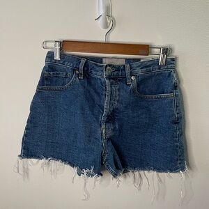 Everlane Button Fly The Cheeky Short Cutoff Summer Vacation Beach